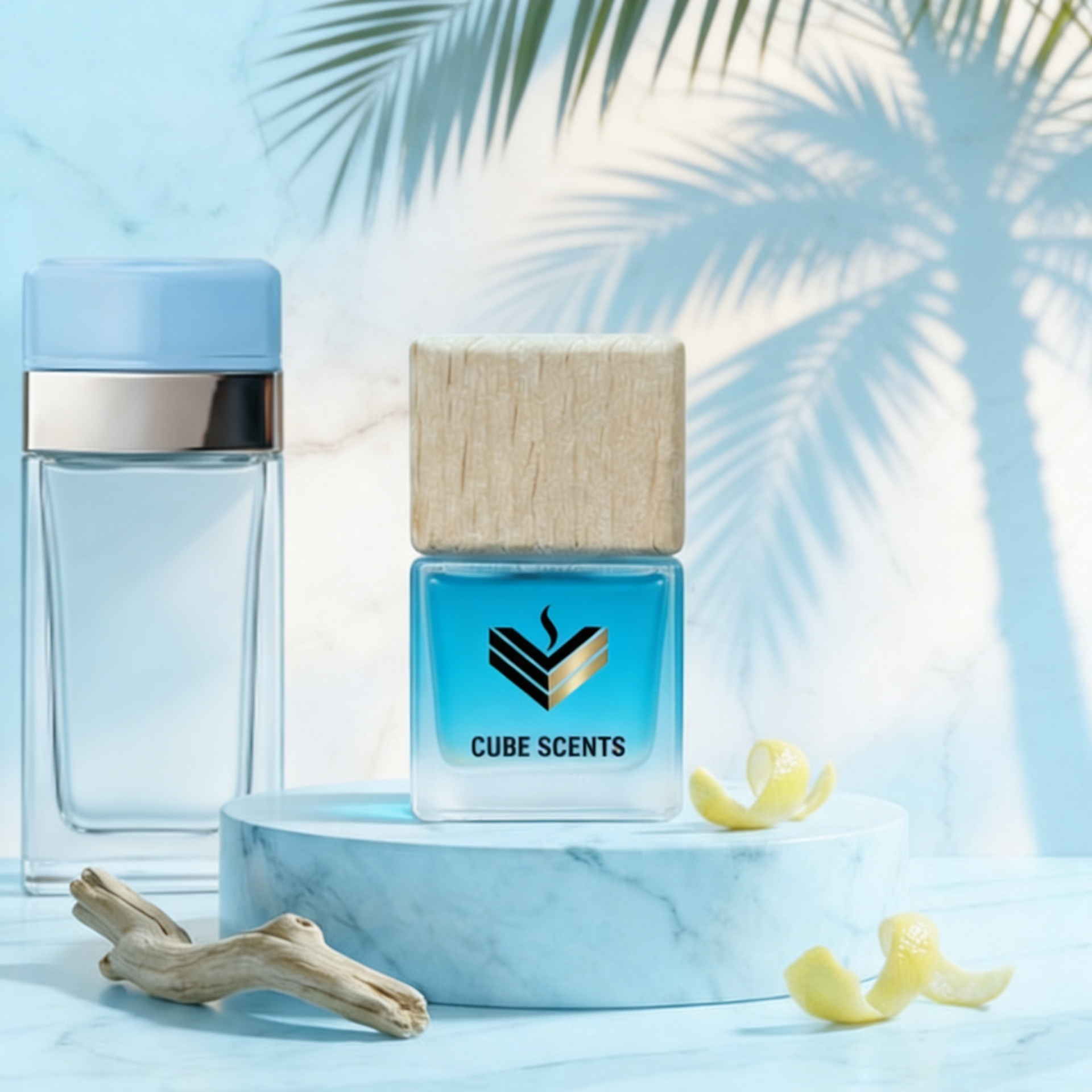 LIGHT BLUE CUBE
