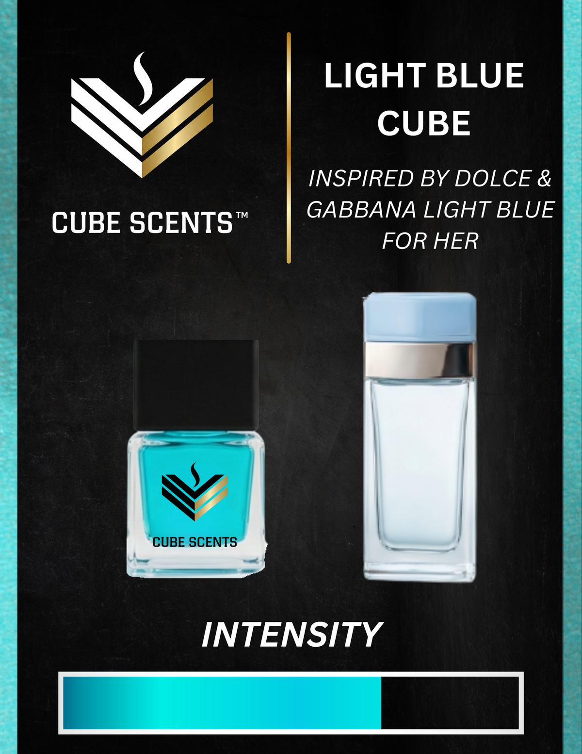 CUBO AZUL CLARO